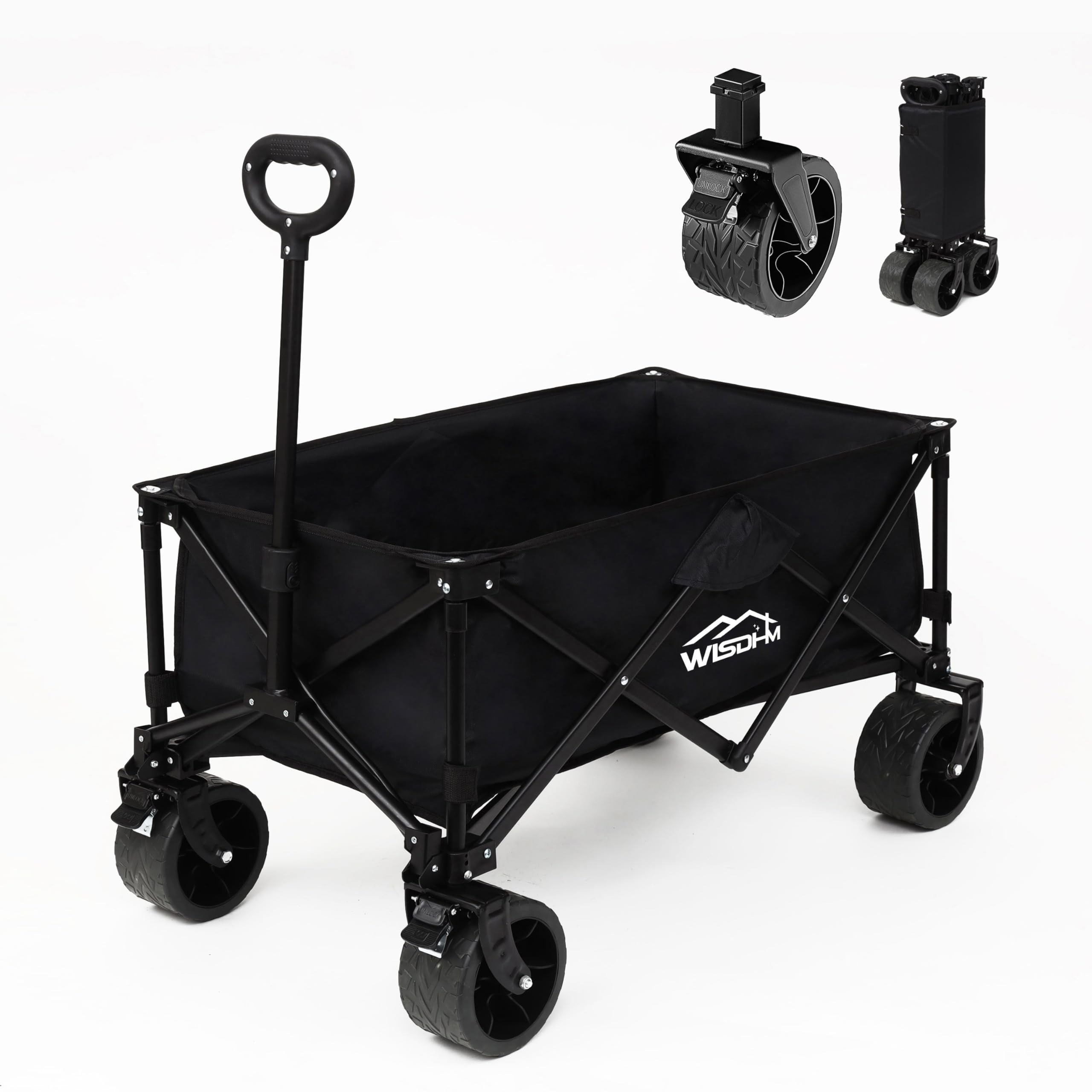 Amazon.co.jp: 【2025年新登場】WISDHM キャリーワゴン