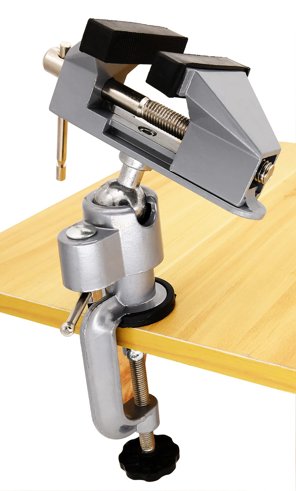 Photo 1 of Bench vise table,Jewelry vise,Bench clamps,Swivel bench vise,Table swivel vise,3 inch Swivel Universal Table Vise Tilts Rotate 360° Universal Work
