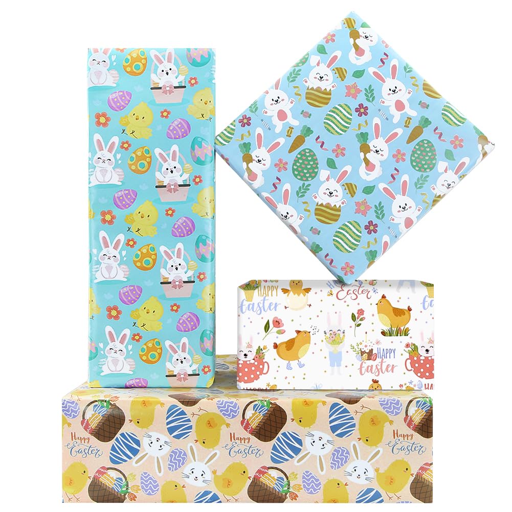 Kolldenn 72 Cajas Pequeñas De Pascua A Granel, Mini Cajas De Dulces De Conejito Con Asa, Contenedores De Cesta De Regalo De Pascua, Caja De Dulces Para Dulces Para Recuerdos De