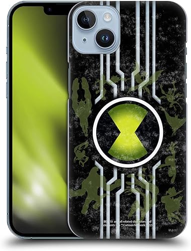 Head Case Designs Officially Licensed Ben 10 Alien Force Omnitrix Graphics Hard Back Case Compatible with Apple iPhone 14 Plus
