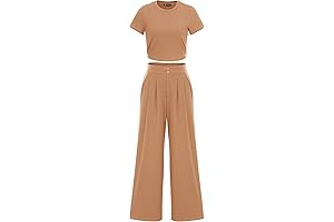 Women's Fashionable 2-Piece Terno Outfit: Comfort and Style Combined