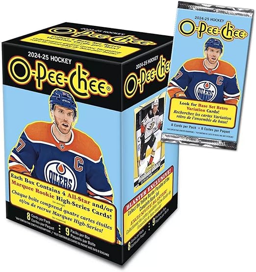 NHL 2024-25 O-Pee-Chee Blaster Box | 9 Packs