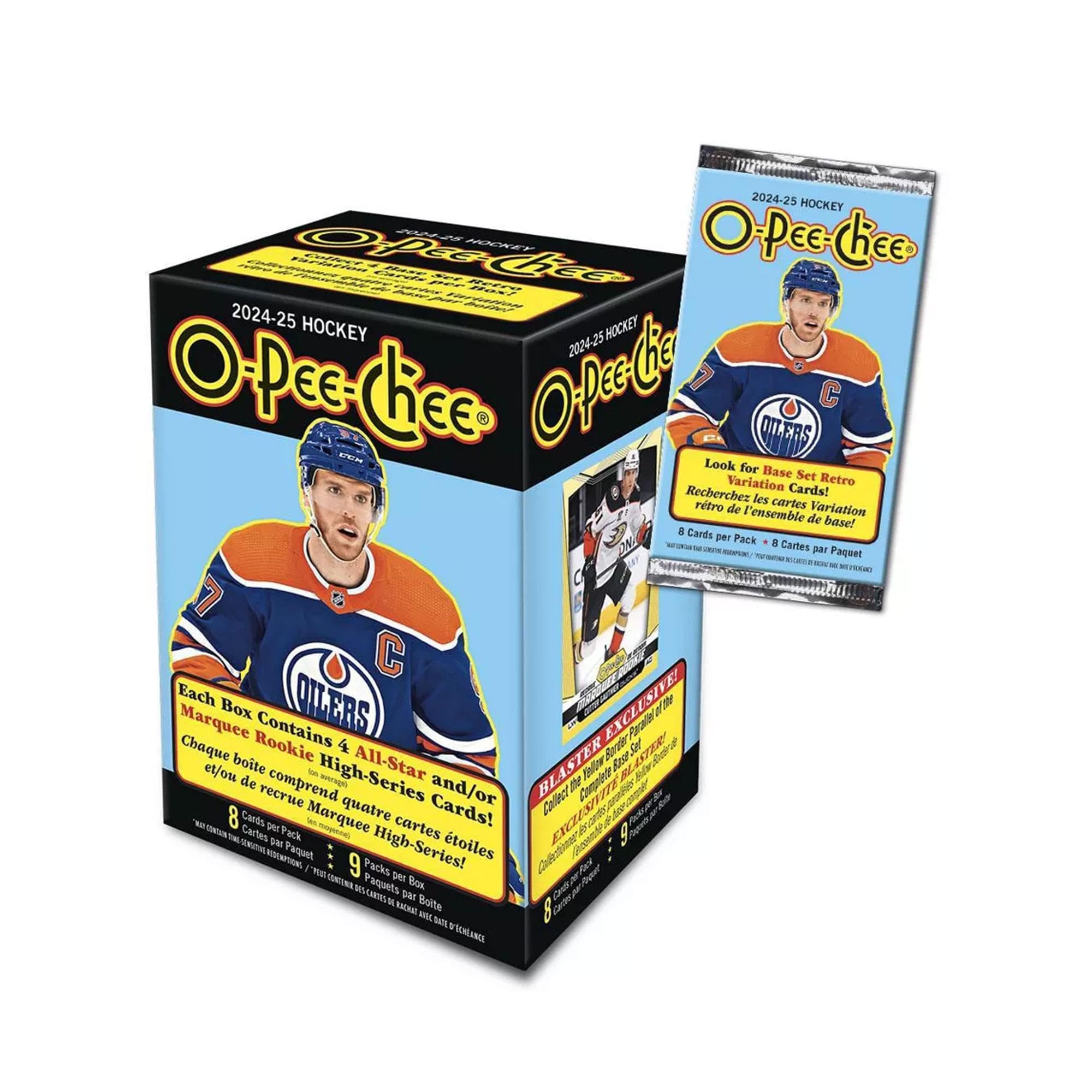 NHL 2024-​25 O-​Pee-​Chee Blaster Box | 9 paquets