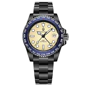 【新品箱入り】PAGANI DESIGN GMT ブラック✖️プラック 新品箱入り】PAGANI DESIGN GMT ブラック✖️プラック - メルカリ