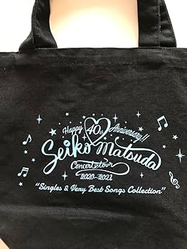 Amazon.co.jp: 松田聖子 トートバッグ プレミアムシート限定 40周年