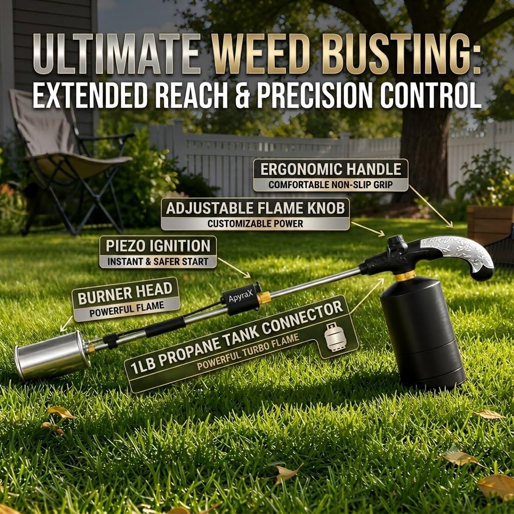CSA Certified Propane Torch Weed Burner with Piezo Ignitionr image 4