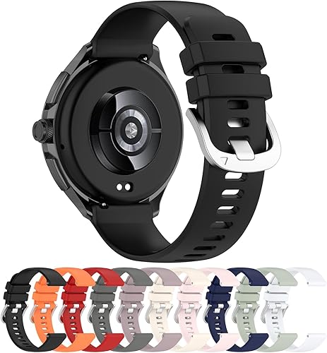Miniatura 4 de Pulseras de repuesto compatibles con Huawei Watch 2 Pro, correa de muñeca ajustable de silicona suave de 0.866 pulgadas con accesorios de reloj de