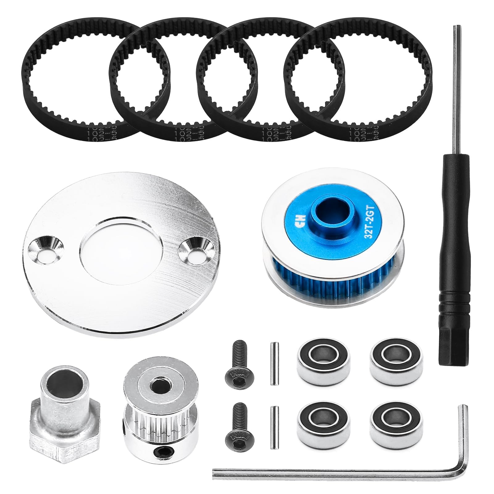 Amazon.com: CHRCOED TT02 Belt Drive, RC Car Belt Drive