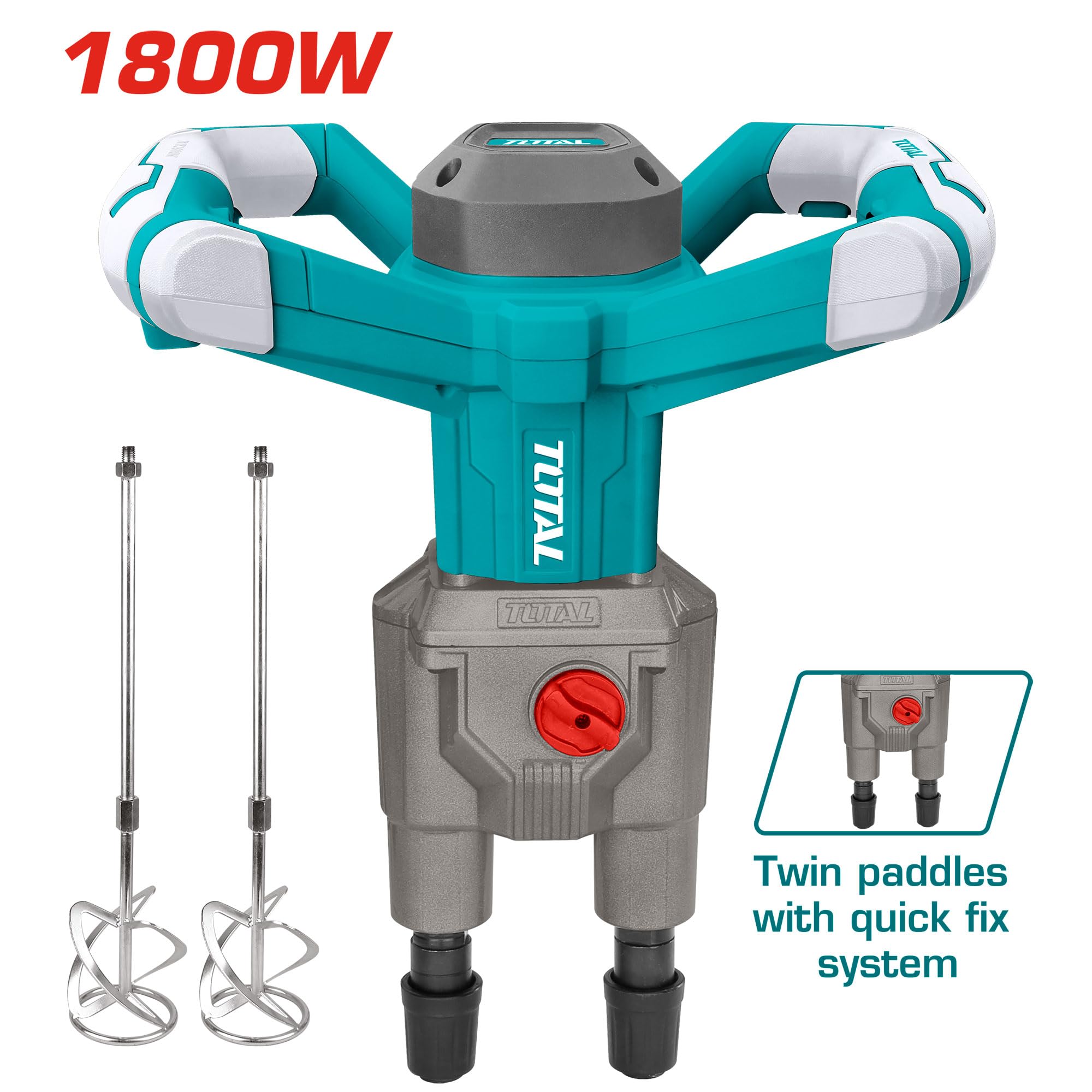 Miscelatore A Frusta In Acciaio Zincato 110x560 Mm - Per Trapano Elettrico - Foto 6