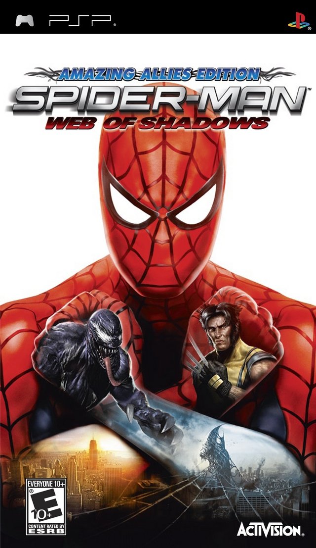 Spider-Man: Web of Shadows - Sony PSP