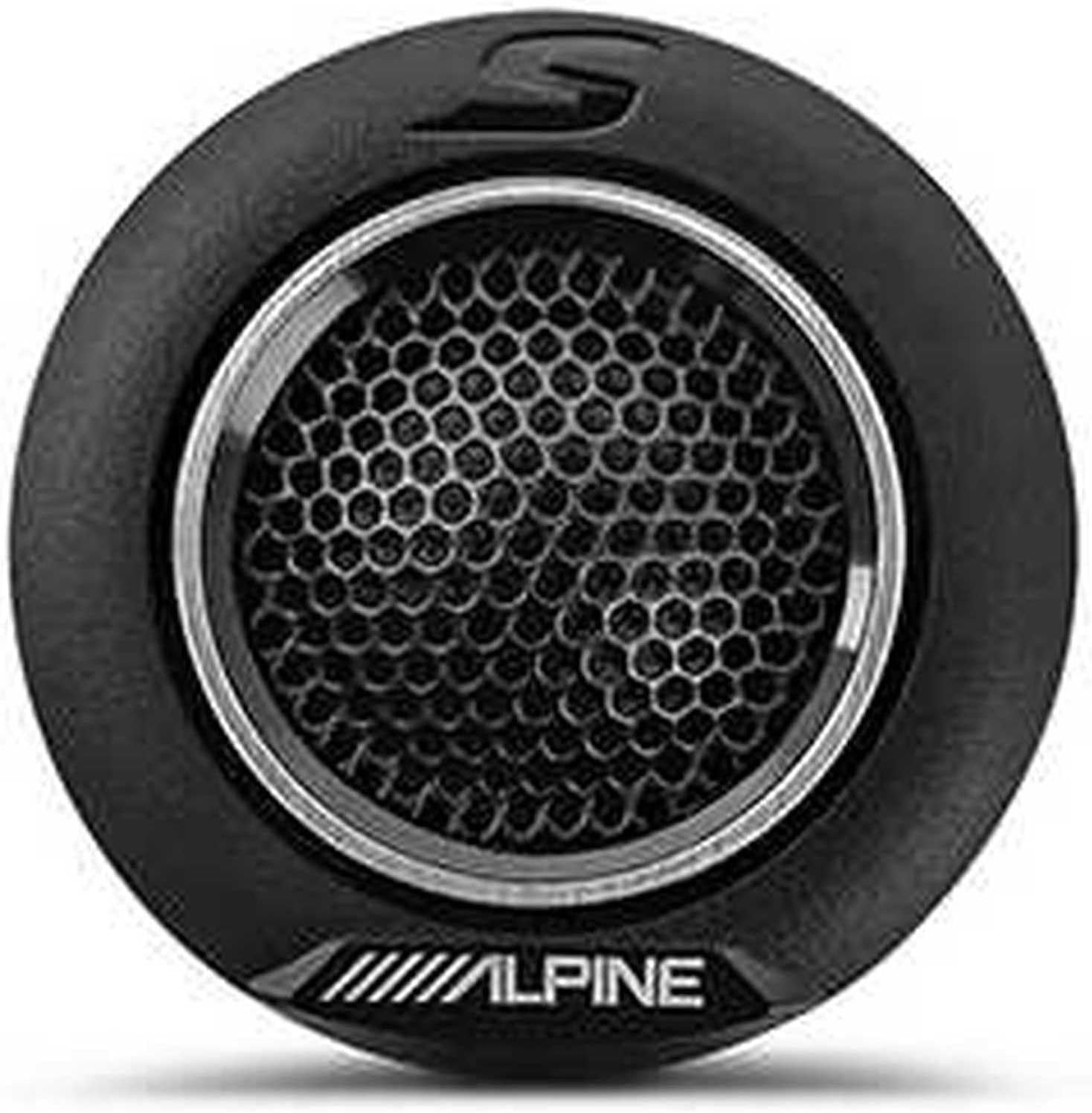 Top view of an Alpine S2-S80C tweeter