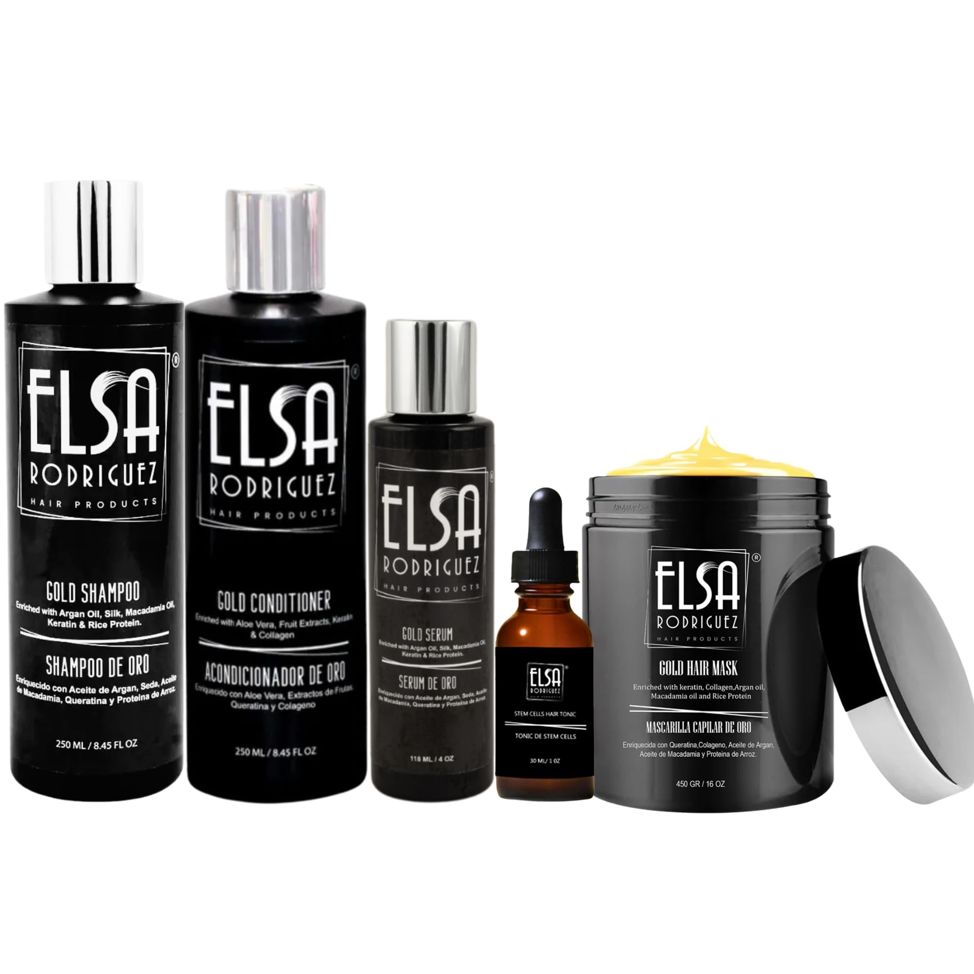♠ アゴラ ライズ美容液 ストレッチゴールド 未開封 50ml 3本セット Amazon.com : Elsa Rodriguez - Gold Hair Care Set: Shampoo