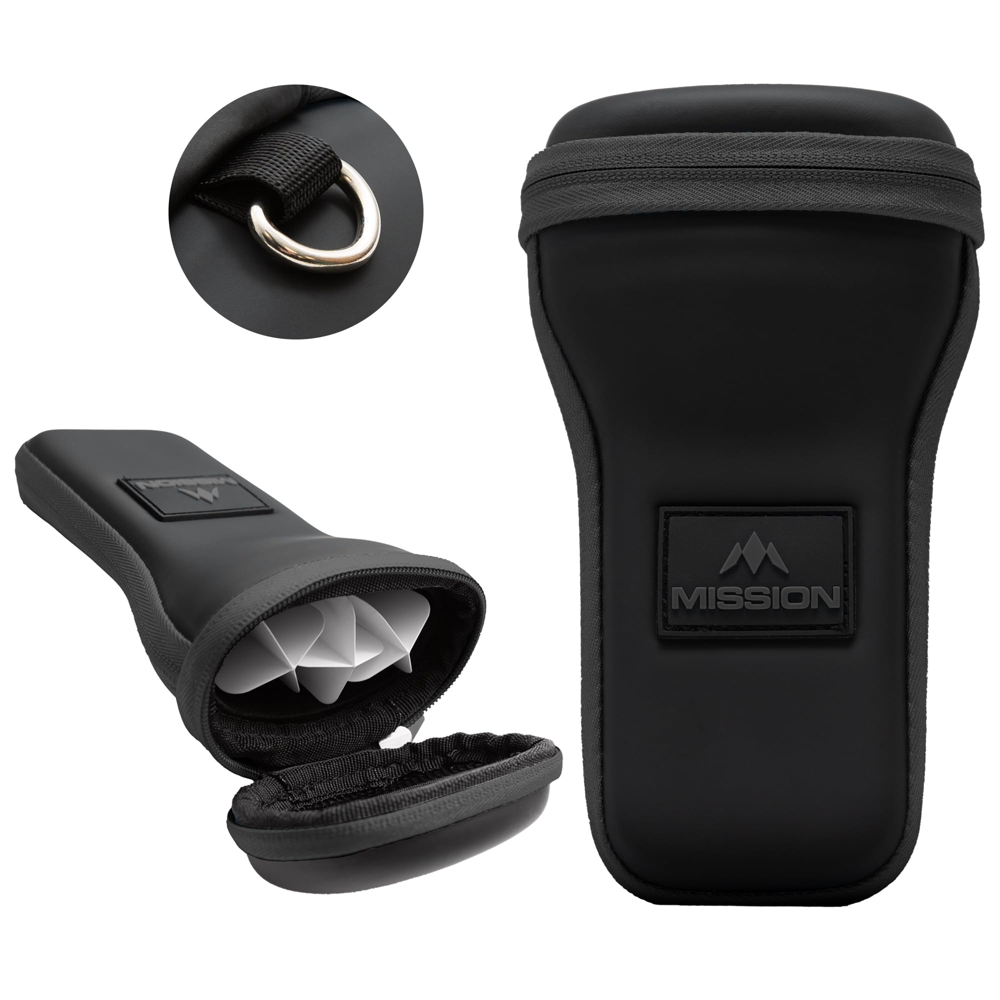 Mission Darts | Kapsule | EVA Case | Multiple Colour Options | Darts Case/Storage Wallet. (Grey)