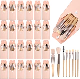 Juego de 24 brochas de maquillaje de viaje de...