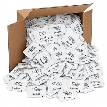 Office Snax Sugar Packet, 7.5 Pound Box