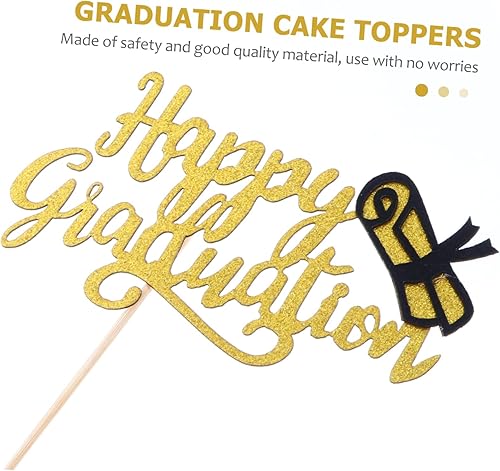 Miniatura 5 de 10pcs 2021 Graduation Cake Inserts cake inserted 2022 cupcake topper party fruit pick muffin grad dessert picks graduate toppers para comida Cake