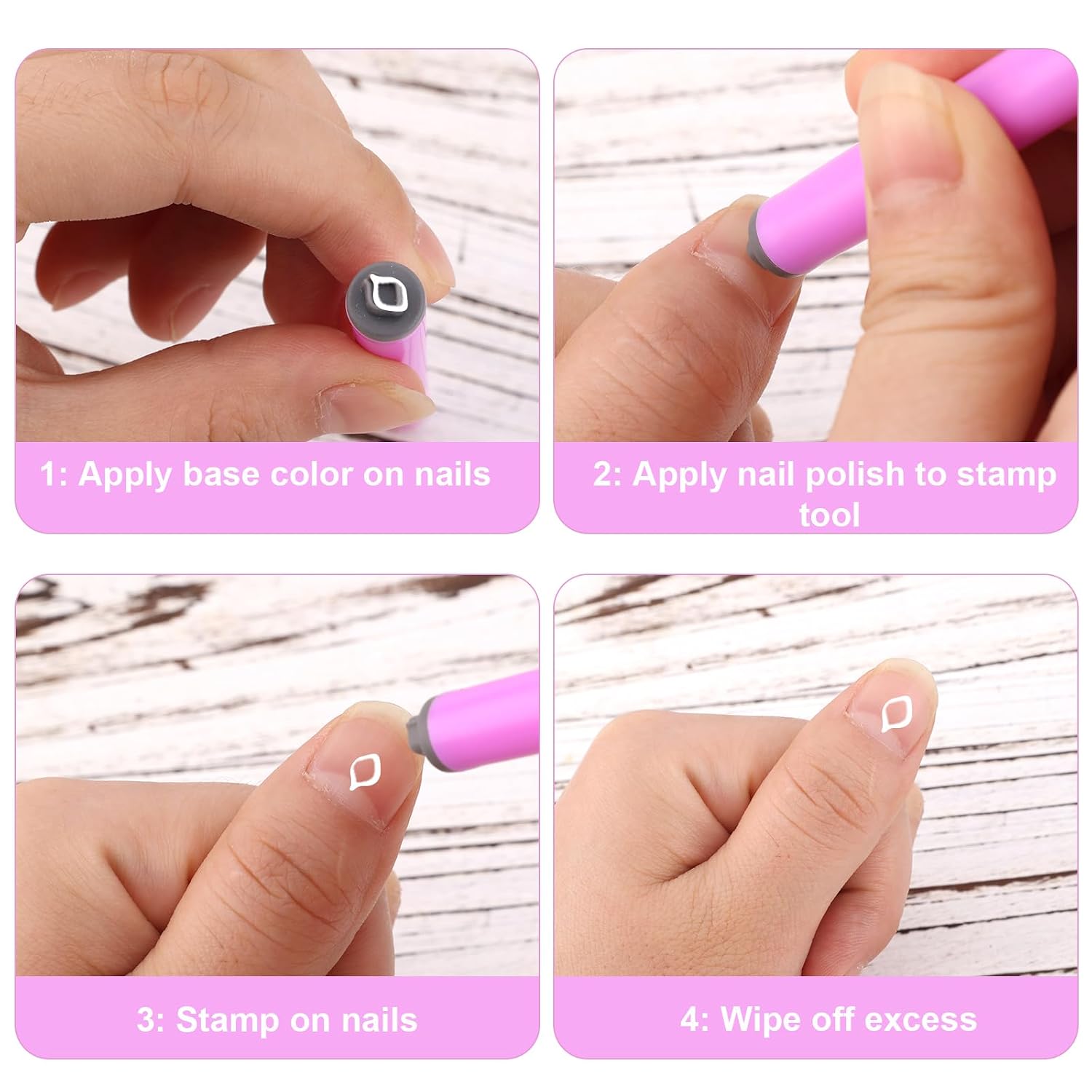 19pcs Nail Stamp Art Pen Set, Practical Nail Stamper Tools for Women Various Pattern Butterfly Snowflake Flower Nail Stamping Pen Nail Dotting Tool Ideal Nail Accessories for Home DIY