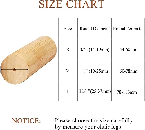 Miniatura 5 de 16 tapas pequeñas de silicona para patas de silla de 1 14 pulgadas, almohadillas de muebles para suelos de madera dura, protectores de suelo para