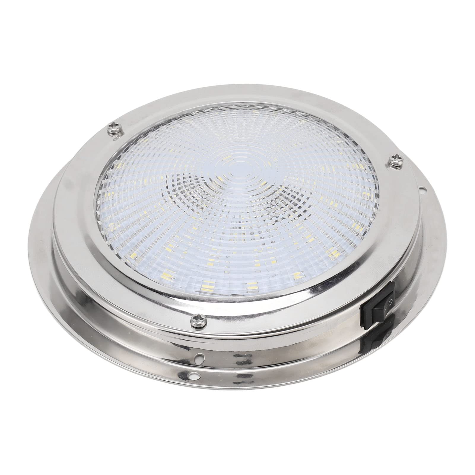 Yosoo Health Gear Marine Ceiling Dome Light, 5.5in DC12V 42LED IP65 water-resistant Interior Mount Cabin Light for Caravan RV Boat Yacht