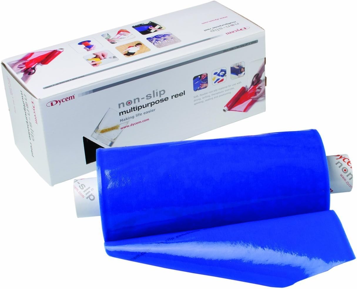 Dycem non-slip material, roll, 8"x6-1/2 foot, blue, Item- 50-1501B by /Aids to Daily Living (ADL)/
