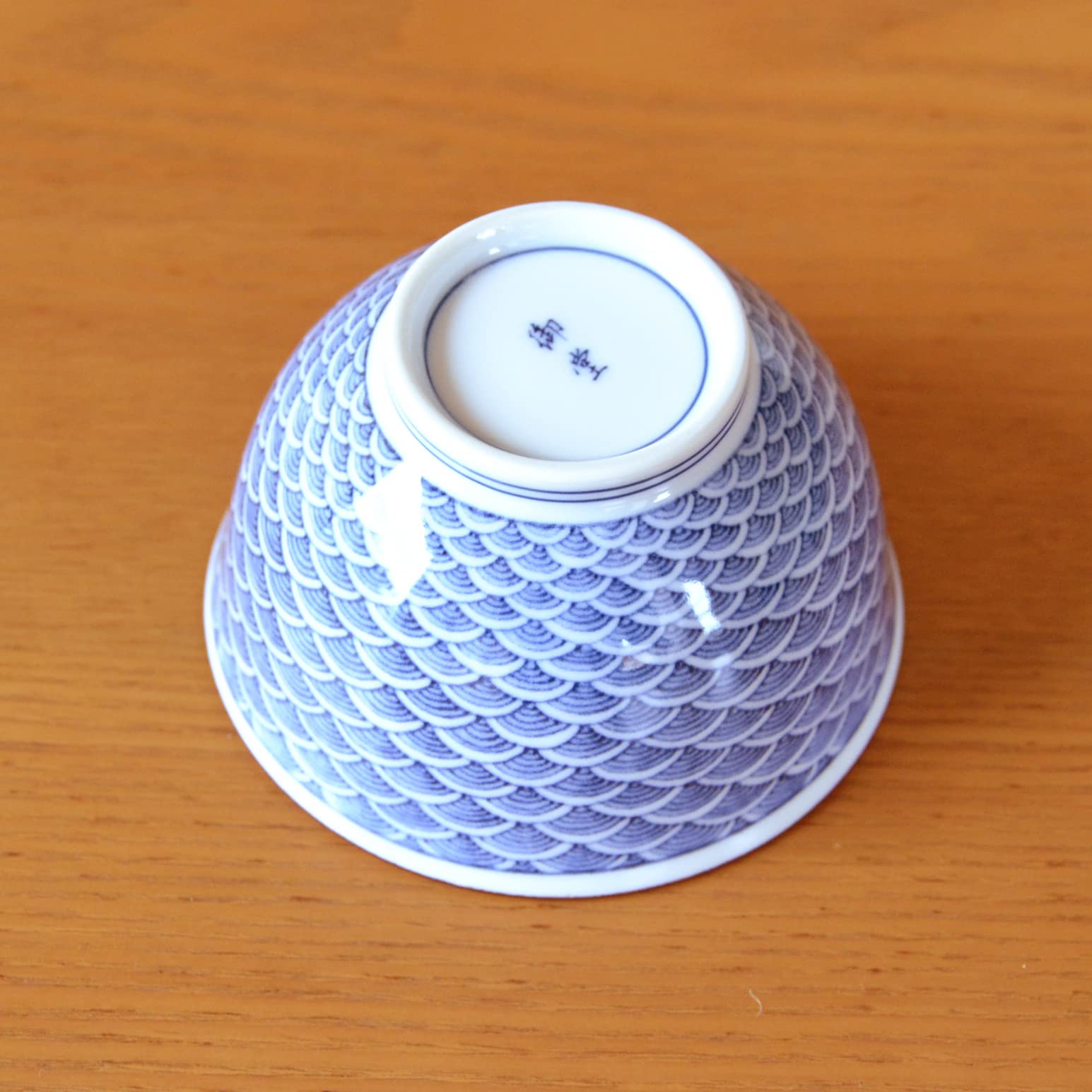 Amazon | 湯呑みセット 来客用 有田焼 青海波 富士山 染付 煎茶碗 5客