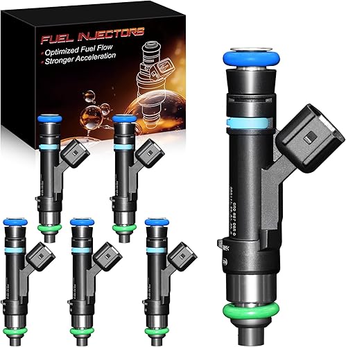 Miniatura 10 de 0280158119 3.3L 3.8L Inyectores de combustible aptos para Jeep Wrangler para Dodge Grand Caravan para Chrysler Town and Country Voyager Routan