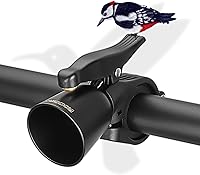 ROCKBROS Loud Brass Bike Bell for Mountain Road Bikes - Classic Woodpecker Design Fits 22.2-31.8mm Handlebars