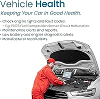 Vista 5 de Vyncs enlace OBD conectado para auto sin pago mensual, GPS de auto 3G en tiempo real, rastreador, viajes, diagnóstico de motor, entrenamiento