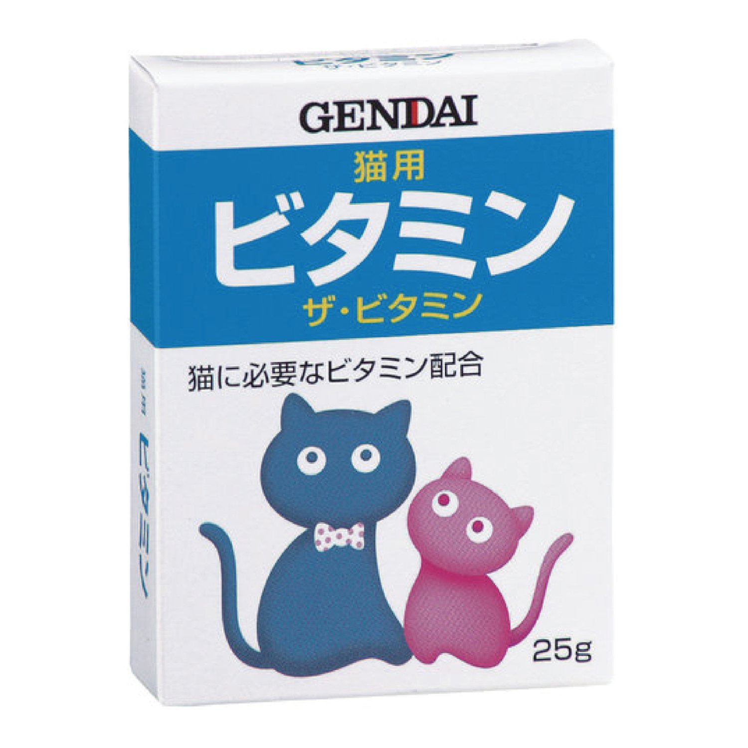 Amazon | 現代製薬 ザ・ビタミン(猫用) 粉末25g(0.5gスプーン付