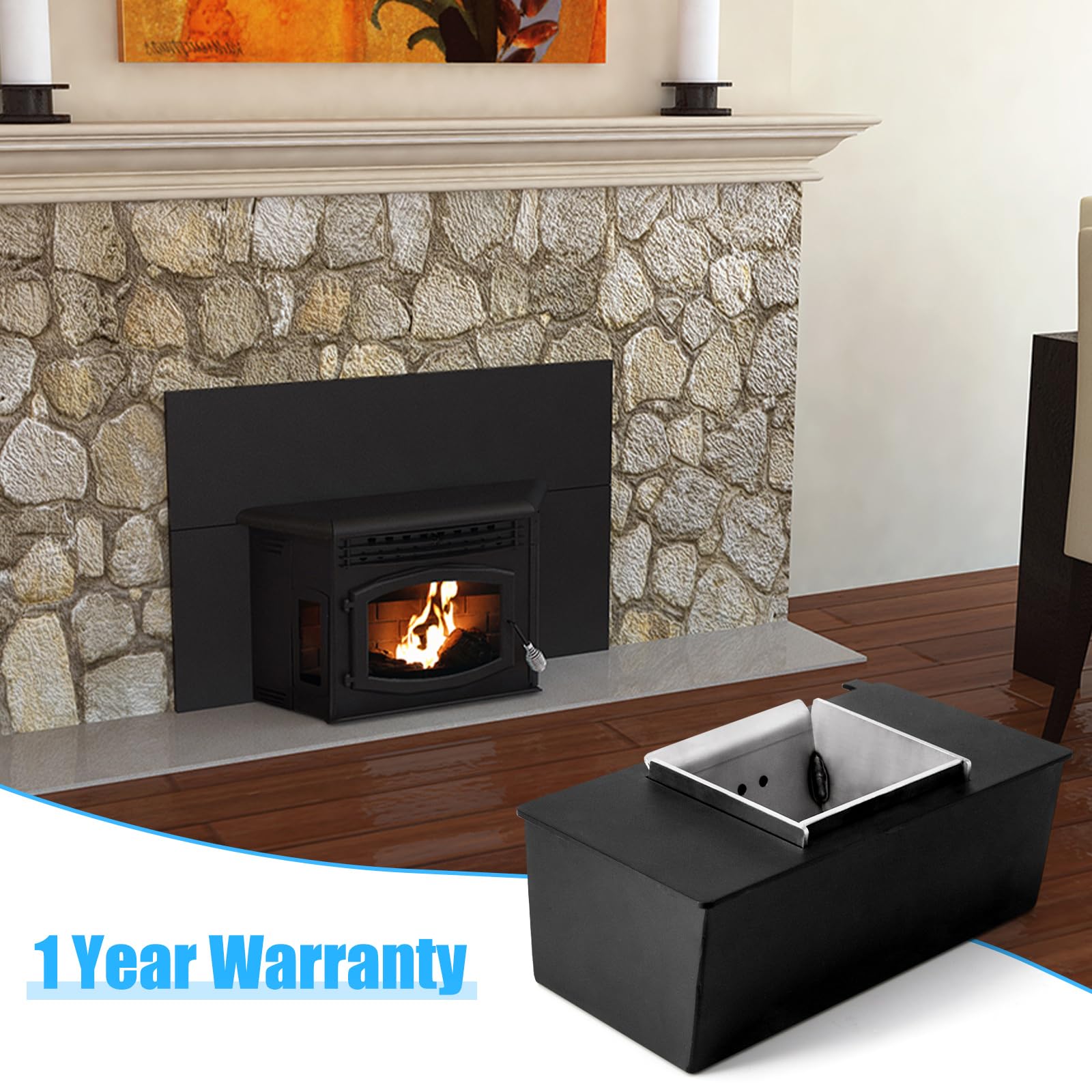 Burn Pot for Breckwell Big E SP1000/P1000, P23, P22 Maverick, P24 P24I Blazer, P2700, P4000, P2000, P2000I, P23I Pellet Stoves, A-S-BURNPOT Burn Pot for Breckwell Pellet Stove