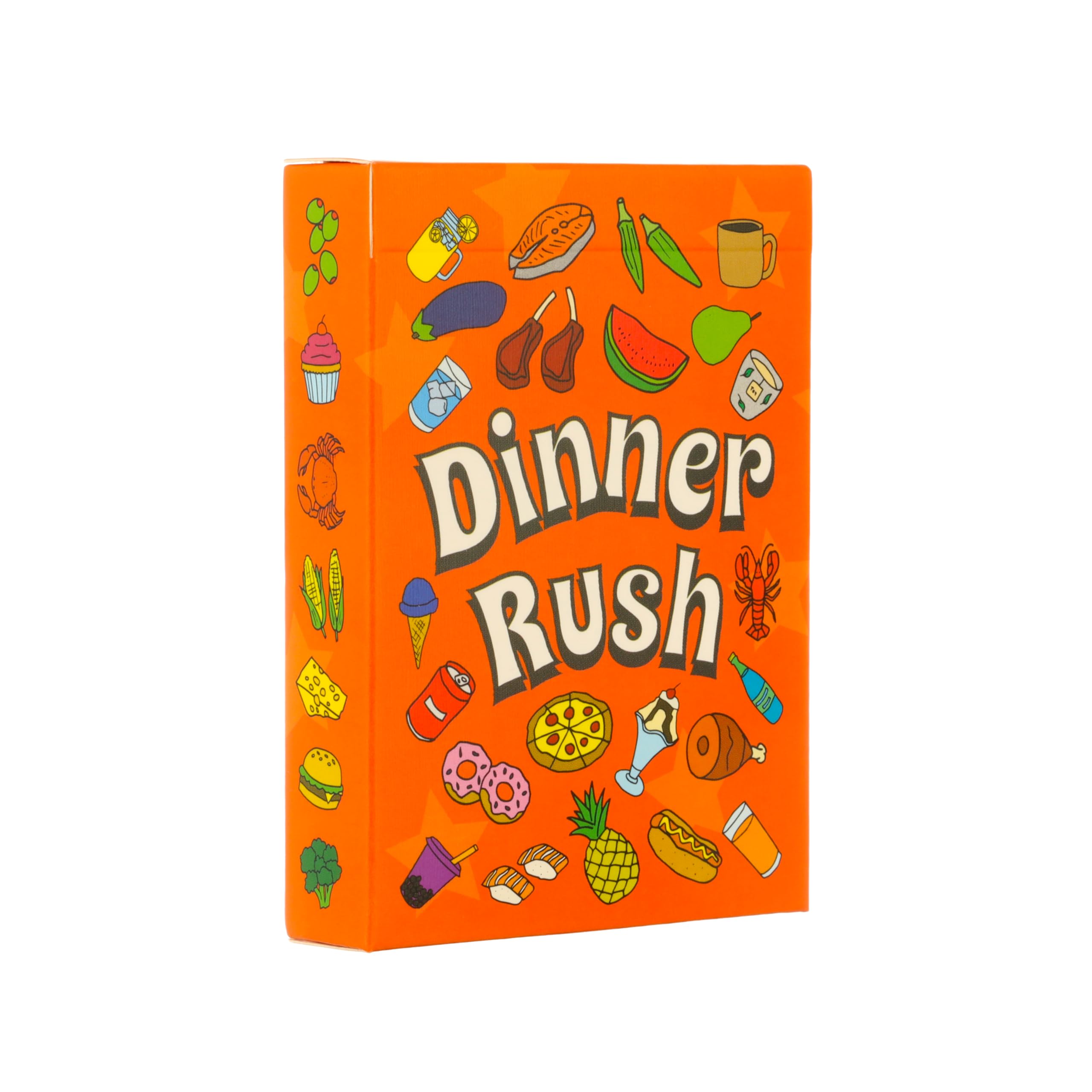 Niche Nation Games Dinner Rush - Addictive Fast-Paced Visual Card Game for Kids 5-8 - Dining Out with The Kids? Turn Wait Time Into Play Time! - Fun for Adults Too
