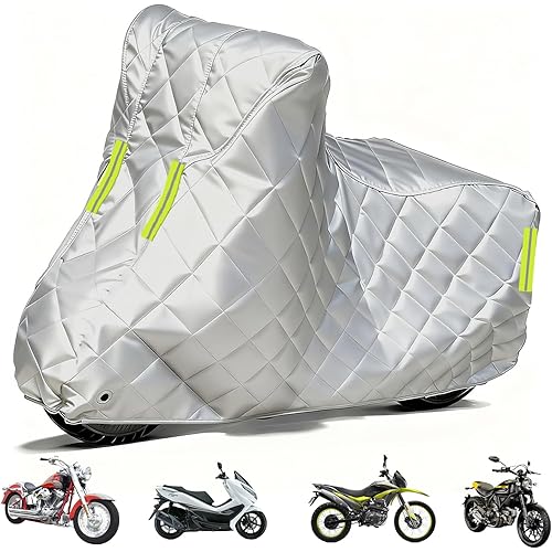 Hail Blanket Motorcycle Cover for Super SOCO TC Max,Waterproof Motorbike Covers,Resistant to Rain, Snow, UV Rays, Moisture, Scratches with Storage Bag