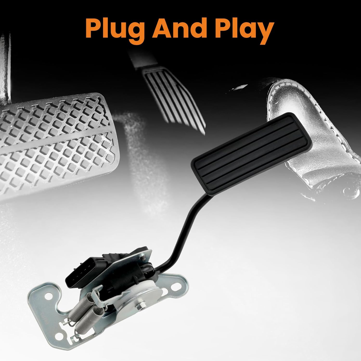 maXpeedingrods Gas Accelerator Pedal with Travel Sensor for Subaru Legacy 2.5L 2005-2006, for Subaru Outback 2.5L 3.0L 2005-2007, Accelerator Pedal 36010AG021, 36010AG020
