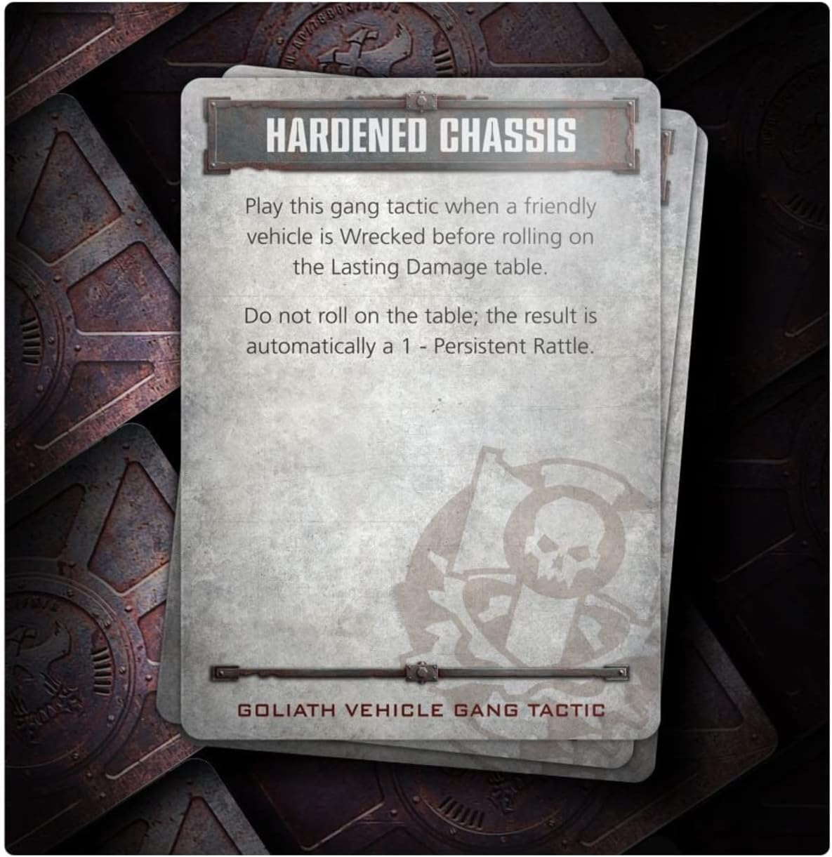 Goliath Vehicle Cards- Necromunda
