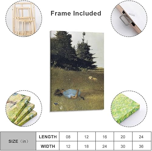 Miniatura 10 de Distant Thunder by Andrew Wyeth Paintings, pósteres artísticos, pósteres artísticos, lienzo, decoración de pared, impresión de fotos, regalos para