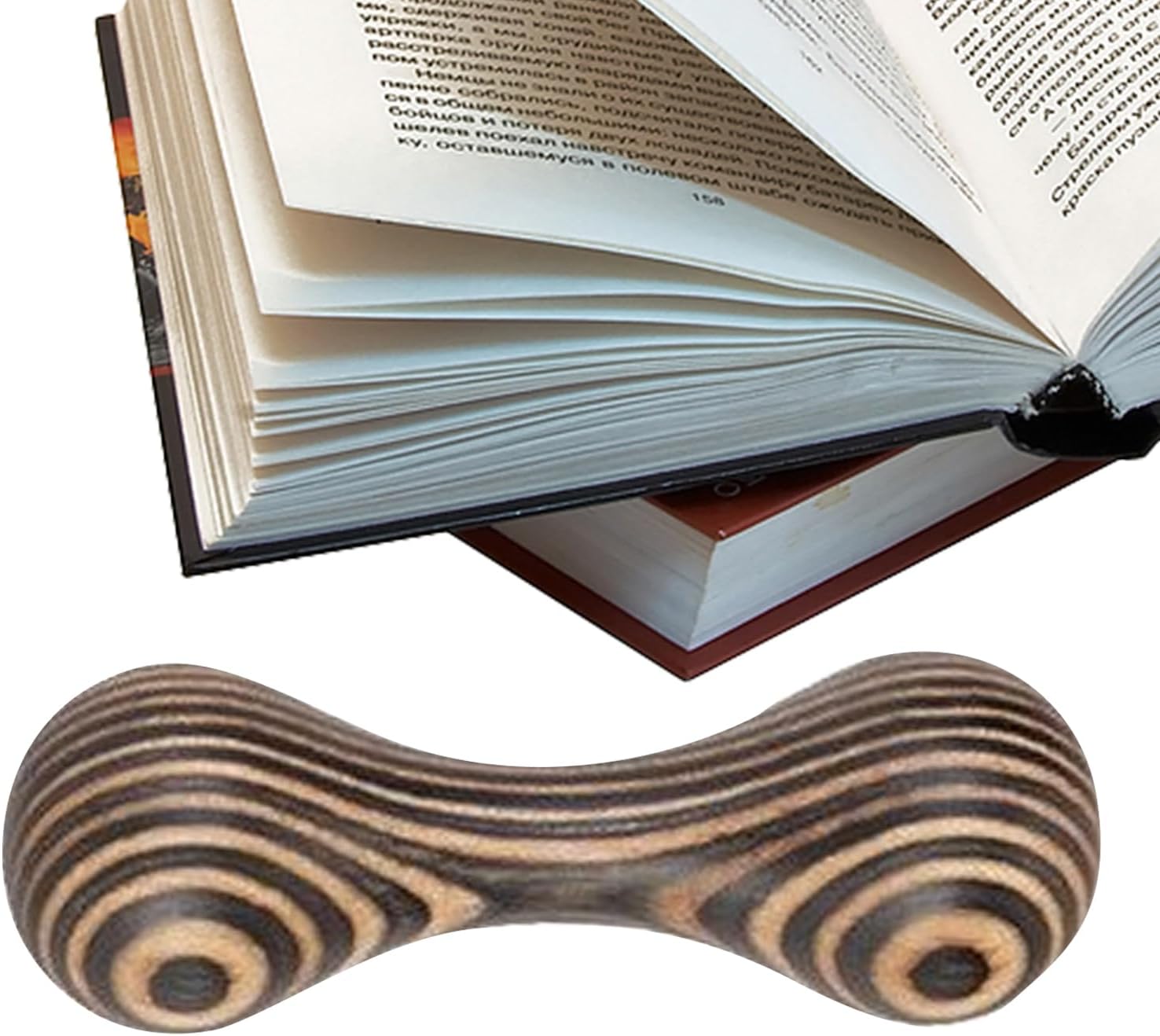 Fidget Toys, Compact Design, Sandalwood, Natural Wooden Dumbbells, Finger Dumbbell, Wooden Material, IdealFor Women Men Training Workout Birthday Holiday