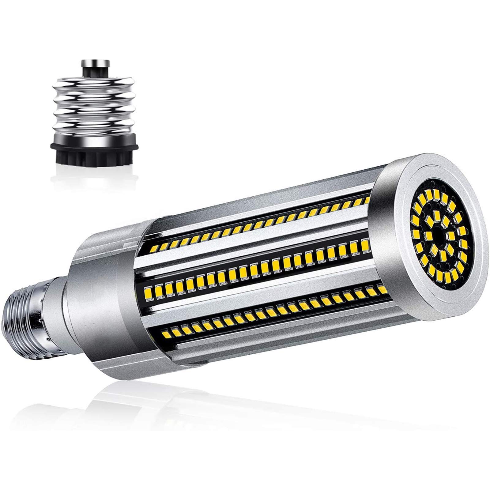 Bombilla LED E27/E39 60 W con rosca Edison equivalente a bombilla incandescente 600 W, bombilla candelabro no regulable, ángulo haz 360 grados, bombillas bajo consumo