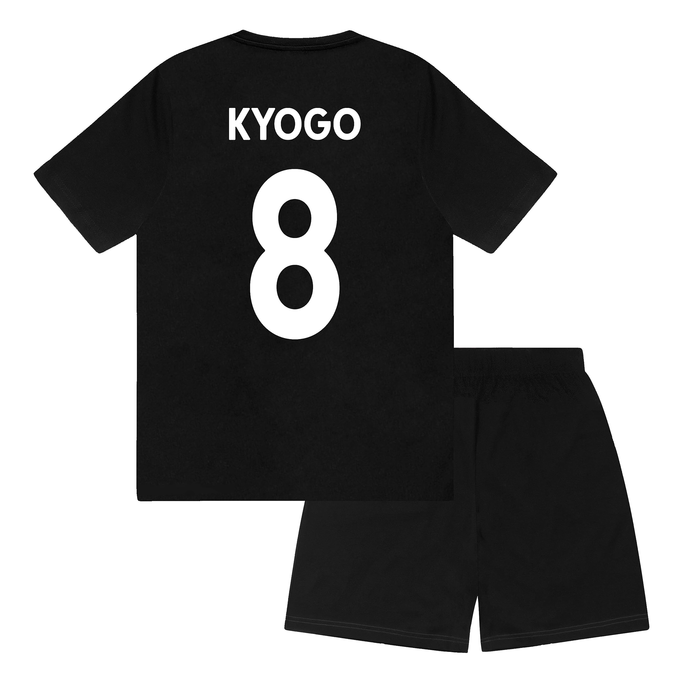 Celtic FC Boys Kyogo 8 Sublimation Short Pyjamas Green 8-9 Years