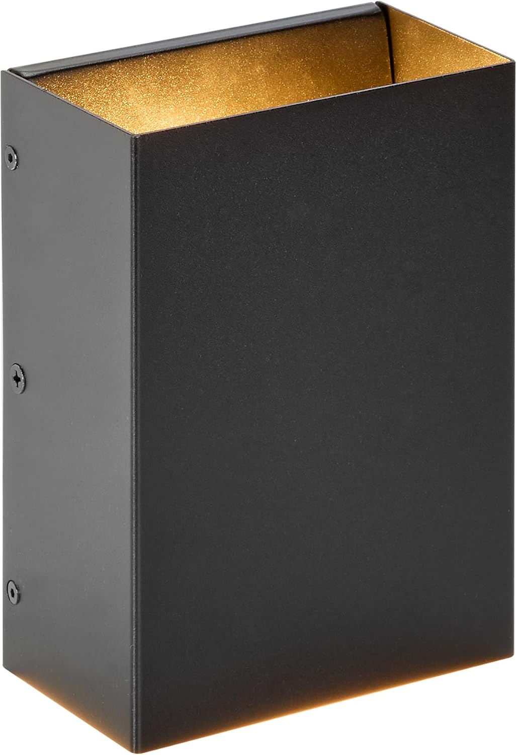 Maxxima LED Outdoor Rectangular Porch Wall Light, 500 Lumens, 5 CCT Color Selectable 2700K/3000K/3500K/4000K/5000K, Up and Down Sconce Lighting, 12 Watt, Modern Exterior Flush Mount Patio Lighting
