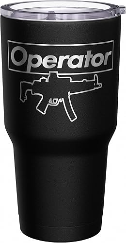 Vista 482 de We The People Holsters - Vaso térmico de 30 onzas, Únete o Muere, Negro
