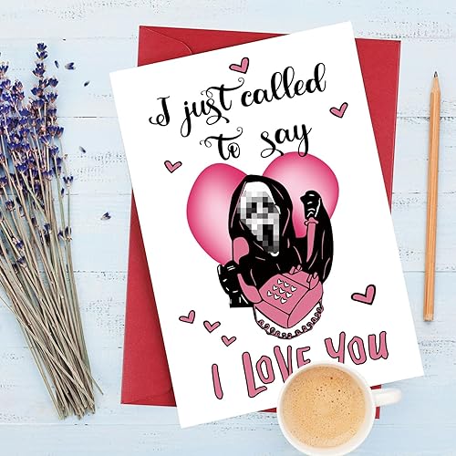 Miniatura 10 de Tarjeta de felicitación de cumpleaños de personajes de película de terror tarjeta de cumpleaños espeluznante de Michael Myers tarjeta de cumpleaños