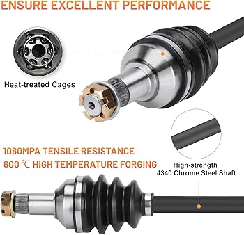 Front CV Axle Shaft for Arctic Cat 400 450 500 650 700 1000 4x4 XT