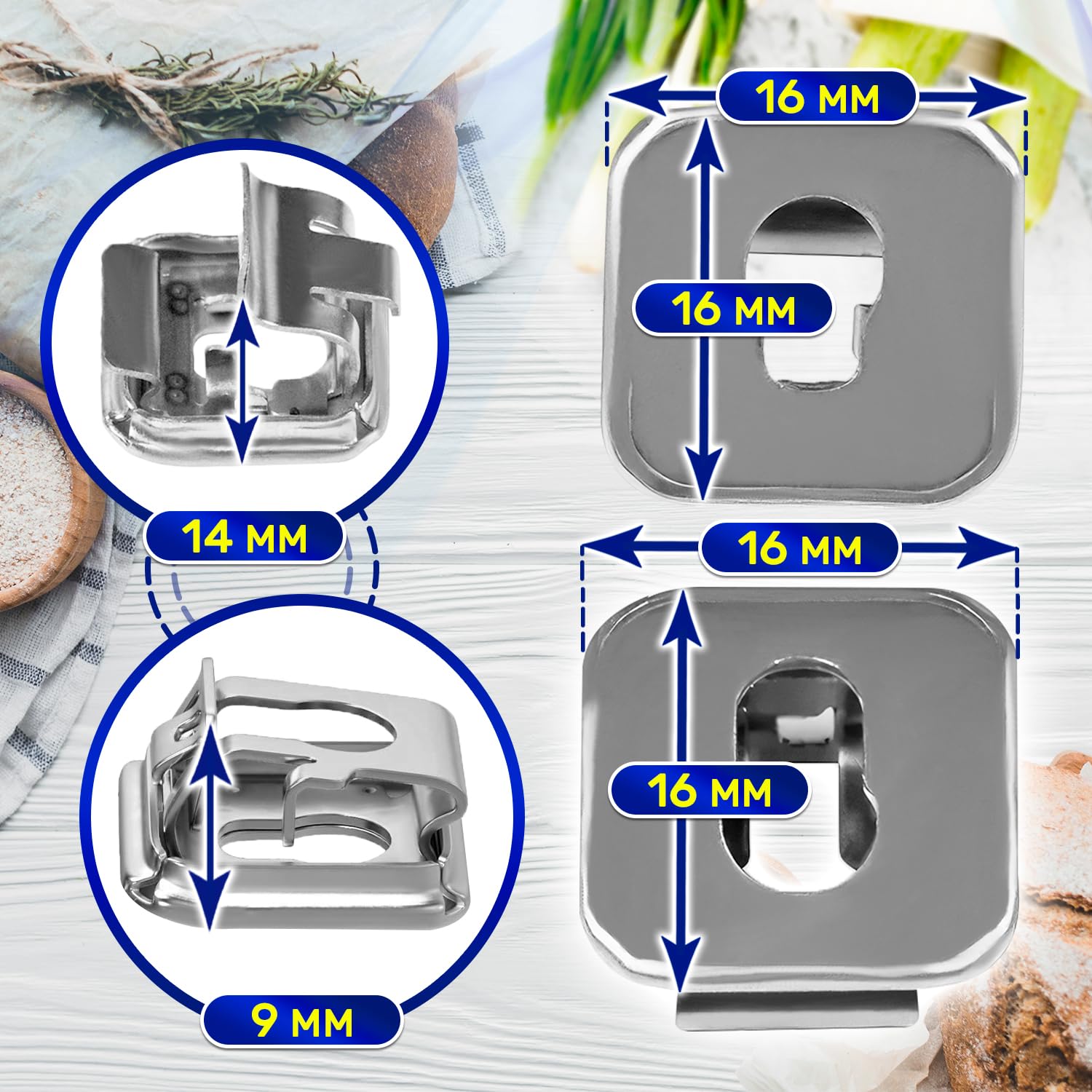 4 Piezas Casquillo para Guías Telescópicas del Horno con Código Original 00631174 631174 para Bosch para Balay para Constructa para Siemens para Neff - Garantía de 10 Años - MONTERAL