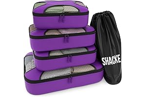 Shacke 5 Set Packing Cubes for Travel: Ultimate Luggage Organization