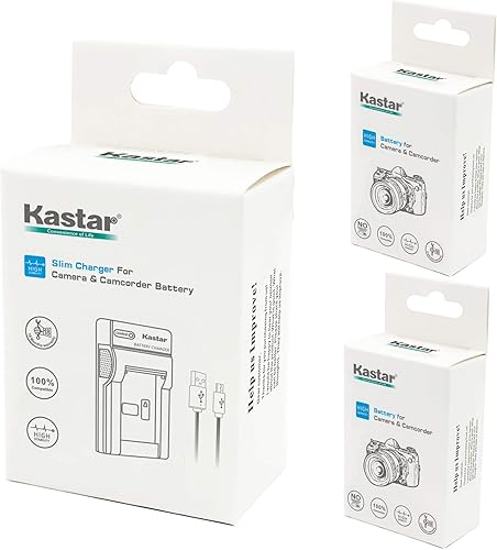 Miniatura 4 de Kastar Battery (X2) & Slim USB Charger for Samsung IA-BP105R & HMX-F80 HMX-F90 HMX-F800 HMX-F900 SMX-F50 SMX-F53 SMX-F54 SMX-F500 SMX-F501 SMX-F530