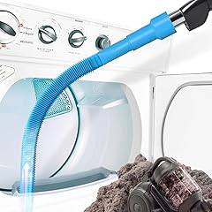 Dryer Vent Cleaner Kit Dryer Lint Vacuum Attachment Brush, Lint Remover, Dryer Vent Vacuum Hose Replacement Parts, Blue