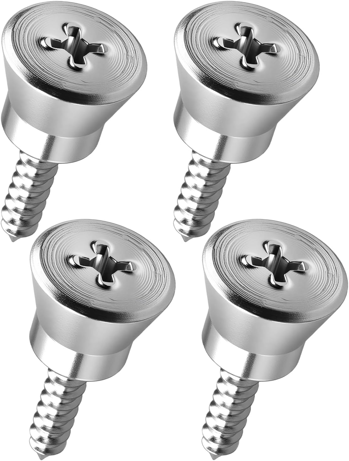 Refrigerator Door Handle Mounting Screws Fit for Whirlpool Fridge, Freezer Handle Screws Replace W10460893 WPW10661886 W10303465 W10661886 WPW10661886VP, 4Pcs