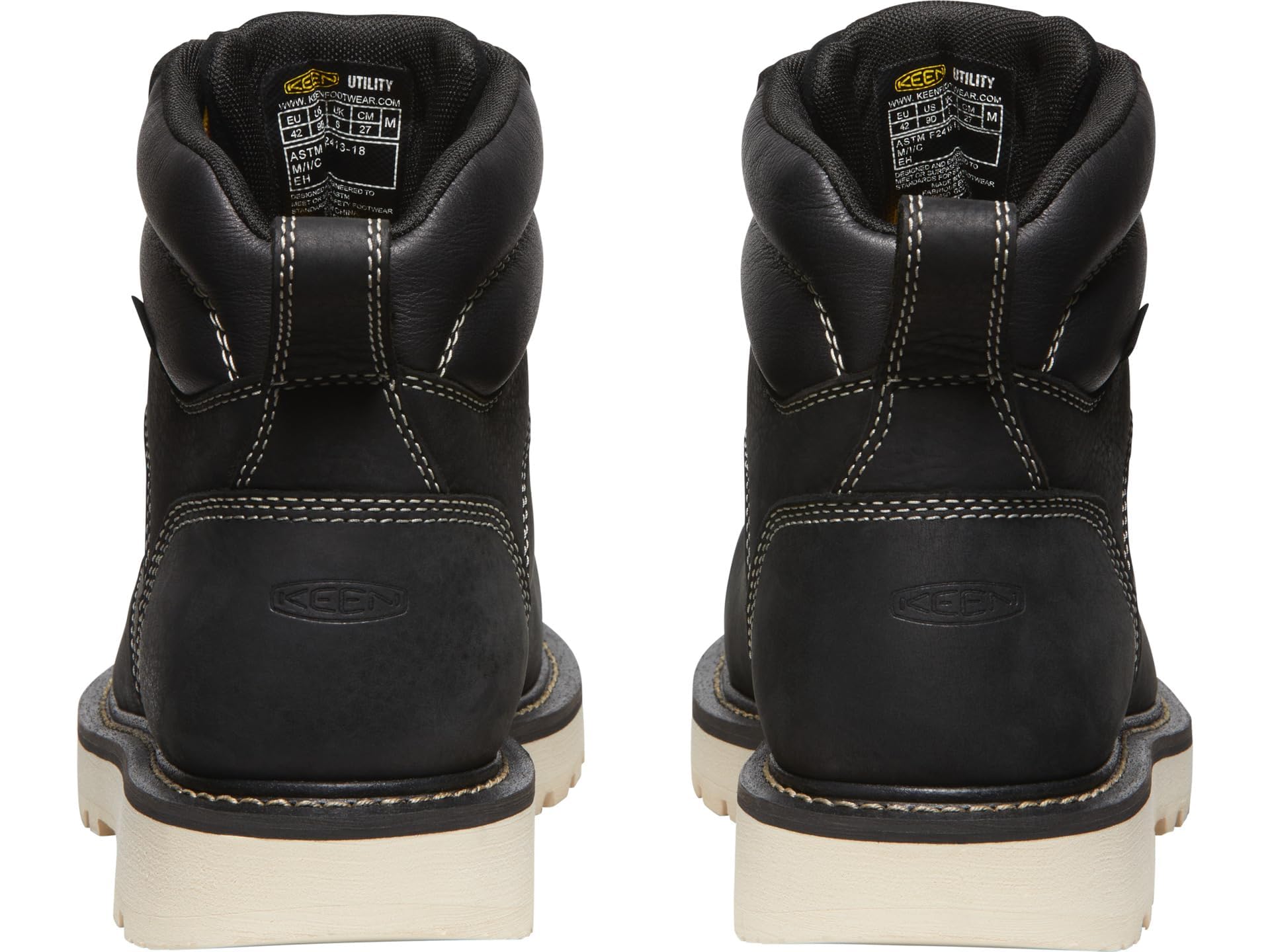 KEEN Utility Cincinnati 6” Composite Toe Waterproof 90 Degree Heel Heavy Duty Work Boots, Botas de Trabajo Hombre