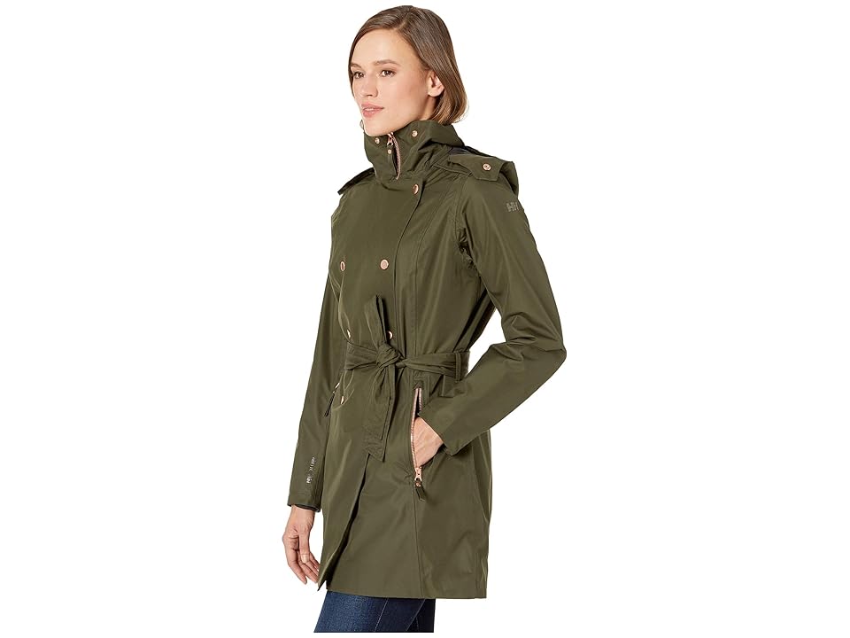 

Helly Hansen Welsey II Trench (Forest Night) Women's Coat, Green