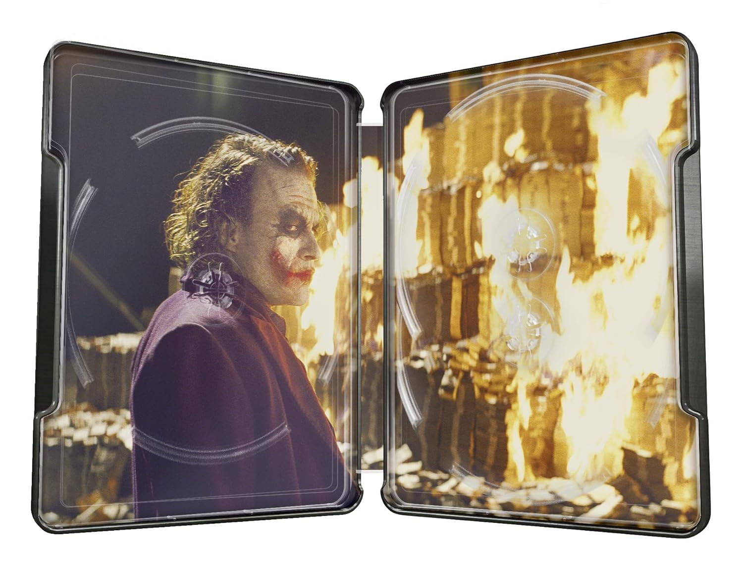 The Dark Knight Trilogy 20th Anniversary Steelbook Collection [4K Ultra HD][2005] [Region Free]
